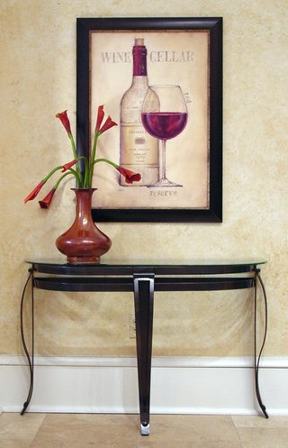 Split Leg Sofa Table