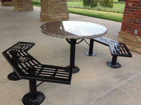 Seven Meadows picnic table
